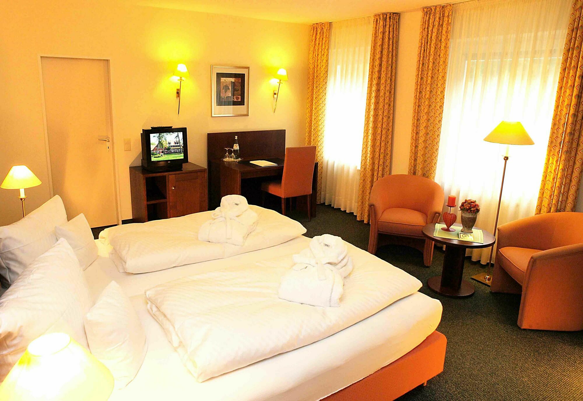 Heidehotel Waldhütte Telgte Exterior foto